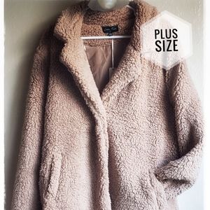 Love Tree Teddy Bear Jacket High Quality Faux Fur